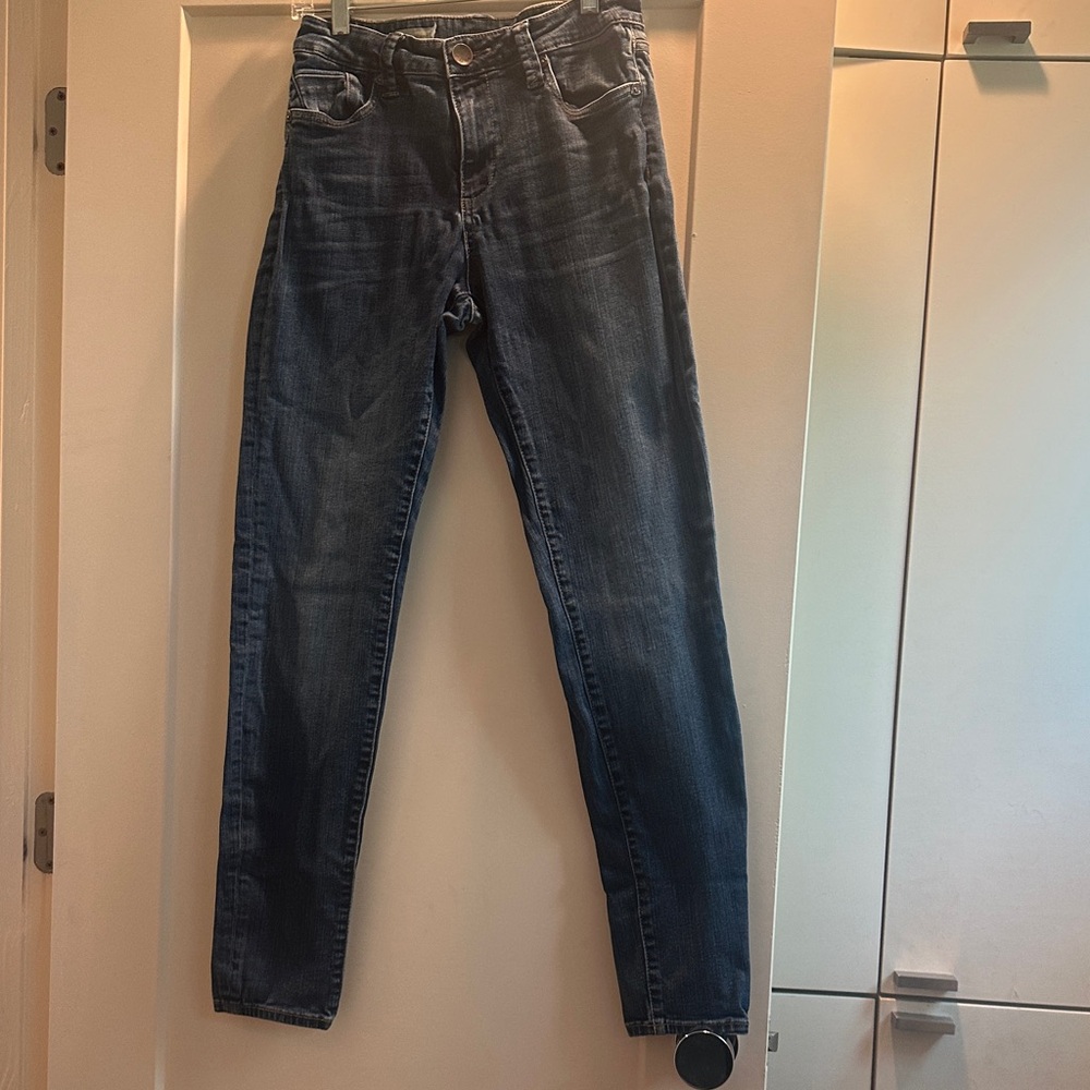 Kut from the Kloth Dark Wash High Rise Jeans Mia high waist skinny size 6